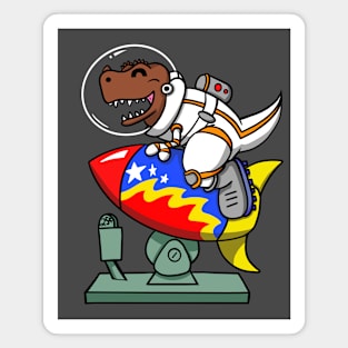 Rocketsaurus Rex Magnet